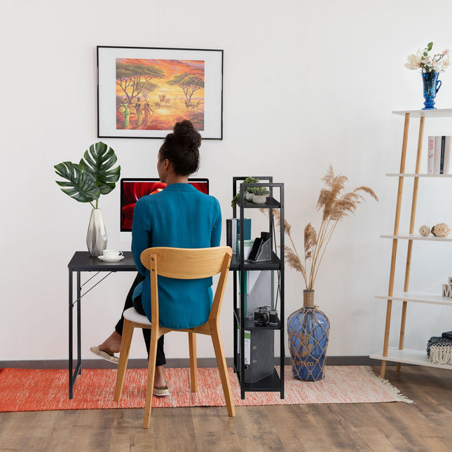 Bureau avec étagère