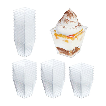 Dessertschalen, 50 Stück
