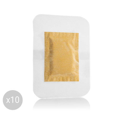 Detox-Fußpflaster Ingwer InnovaGoods 10 Einheiten