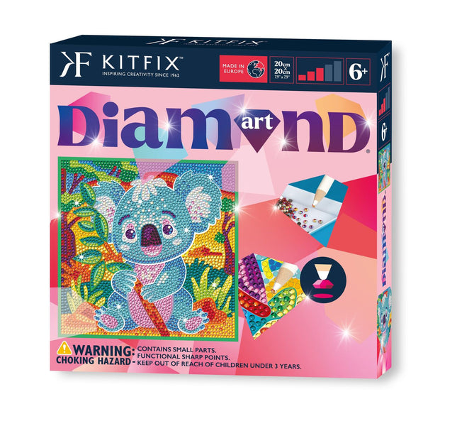 Kit DIY Diamond Art Koala avec outils et accessoires