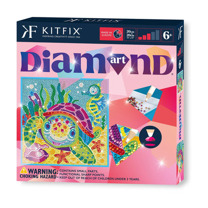 Kit de bricolage Diamond Art Turtle, ensemble de loisirs créatifs pour tous les âges