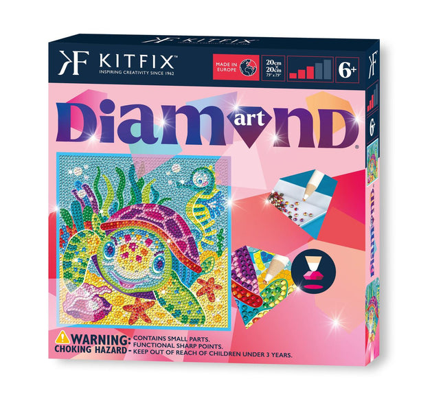 Kit de bricolage Diamond Art Turtle, ensemble de loisirs créatifs pour tous les âges