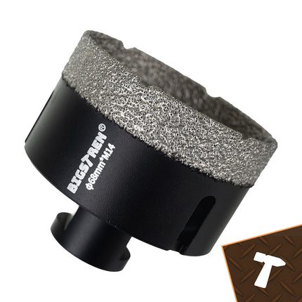Jeu de 6 scies cloches diamantées, 6-68 mm, adaptateur M14