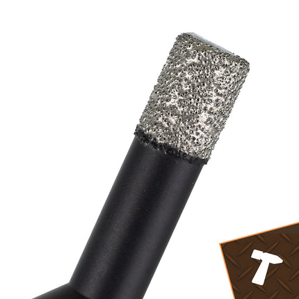 Jeu de 6 scies cloches diamantées, 6-68 mm, adaptateur M14