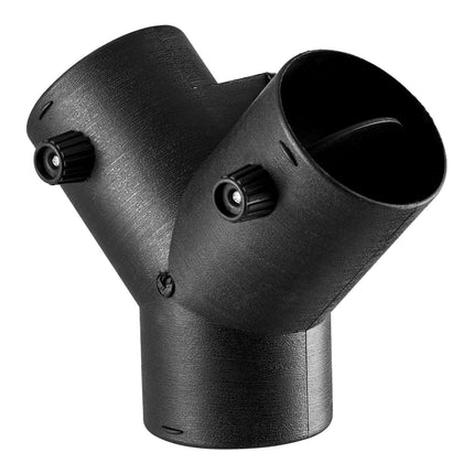 Diesel Heater 75mm Y Duct Splitter, Dual Rotating Valves