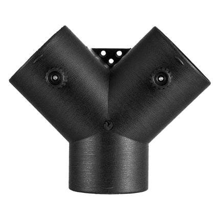 Diesel Heater 75mm Y Duct Splitter, Dual Rotating Valves