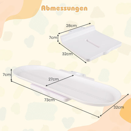 Pèse-bébé numérique avec plateau amovible, compatible avec application
