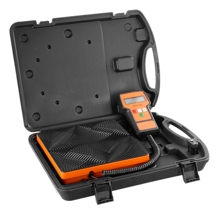 Digital Refrigerant Charging Scale, 220 lb, 5g, Remote