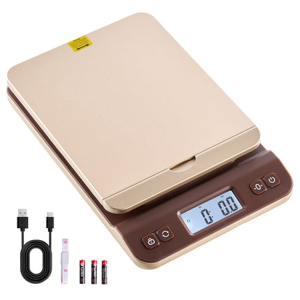Digital Shipping Scale, 40 kg Capacity, 2 g Accuracy