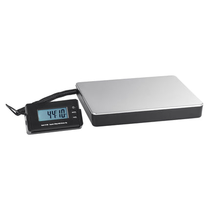 Digital Shipping Scale 440 lb Capacity, LCD, AC DC
