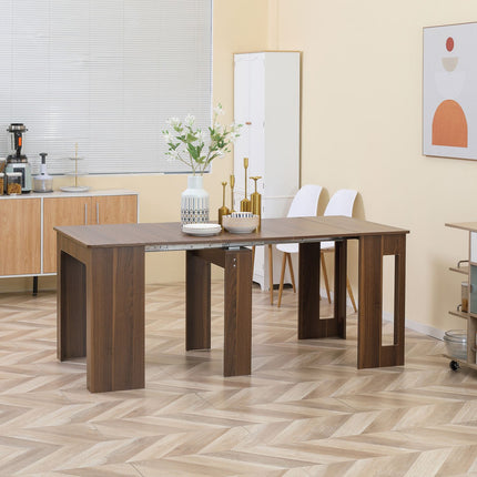 Table À Manger Table Pliante Table De Cuisine Extensible Table De Salle À Manger Pour Salon Salle À Manger Design Moderne Marron 180 X 85 X 75 Cm