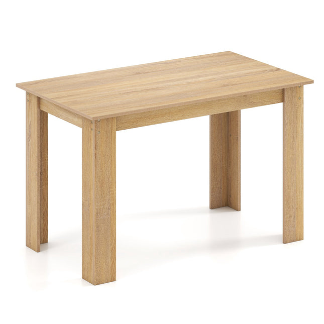 Table de salle à manger pour 4 à 6 personnes, 120 cm, bois, rectangulaire