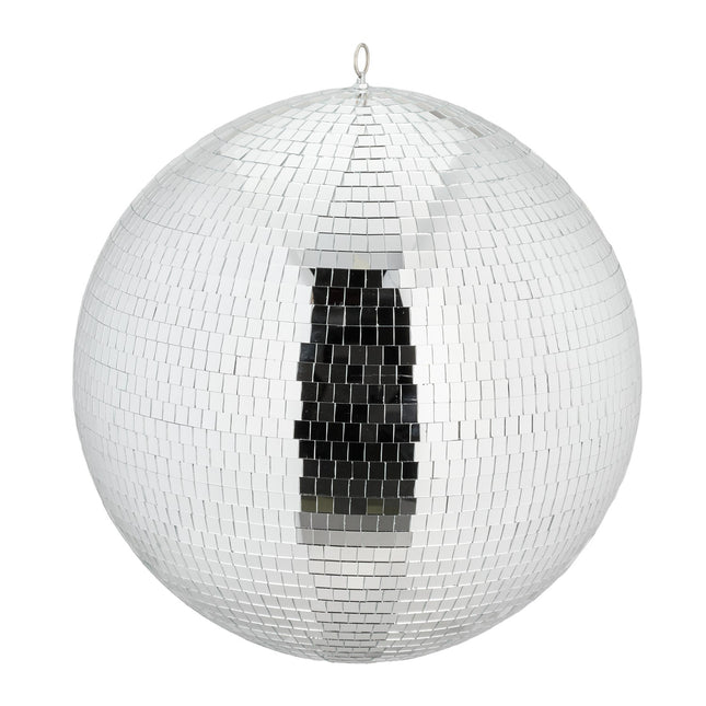 Boule disco 50 cm - Décoration de fête à fixer au plafond