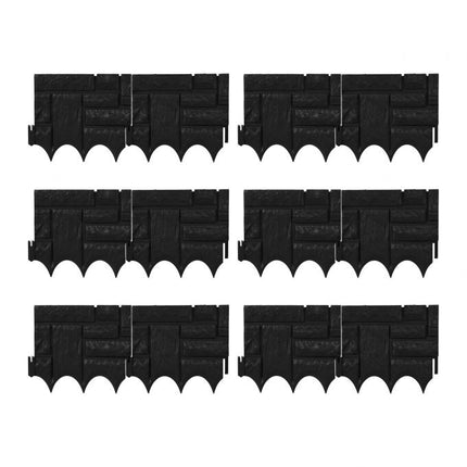 Rabatt Randmauerwerk 12er Set