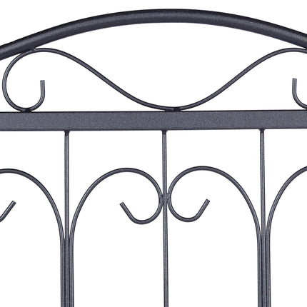 Rabatt Zaun 4 Panele Vintage-Stil