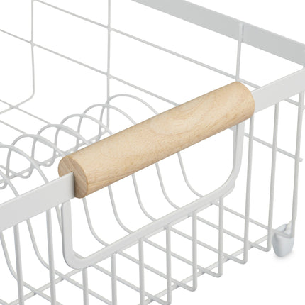 Égouttoir à vaisselle avec bac d'égouttage