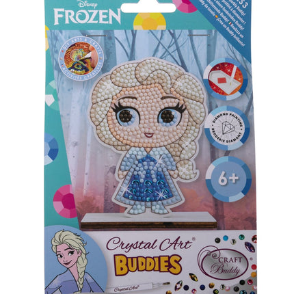 Ensemble d'art Disney La Reine des Neiges avec cristaux Elsa