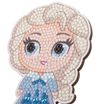 Ensemble d'art Disney La Reine des Neiges avec cristaux Elsa