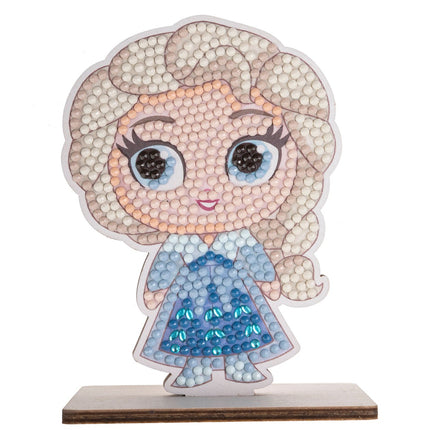 Ensemble d'art Disney La Reine des Neiges avec cristaux Elsa