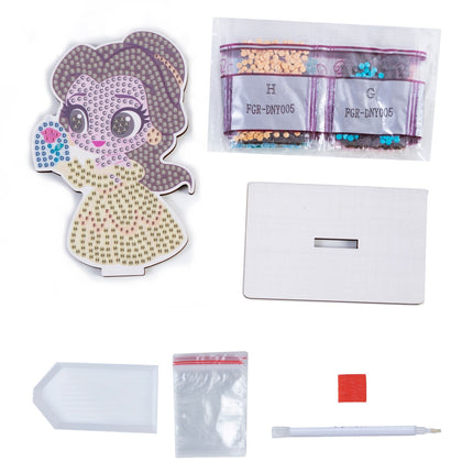 Disney Prinzessin Malset mit Kristallen, Belle