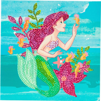 Disney Prinzessin Kristallkunst-Karte Arielle