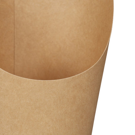 Einweg-Snackbecher aus Kraftpapier, 100er-Pack