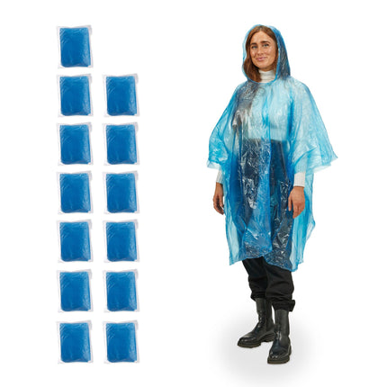 Einweg-Poncho 13er Set