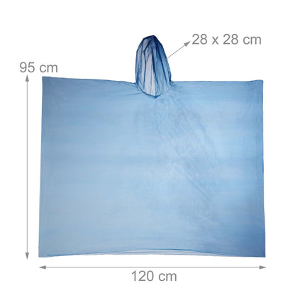 Einweg-Poncho 13er Set