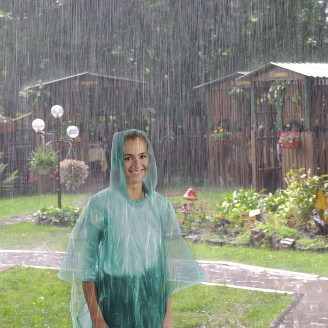 Einweg-Poncho 10er Set