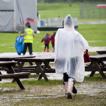 Lot de 10 ponchos jetables