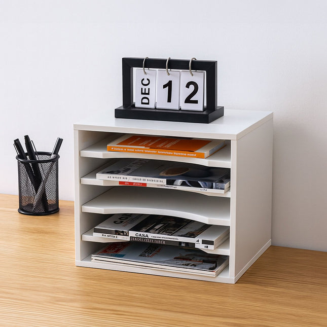 Porte-documents - Organiseur de bureau à 5 compartiments