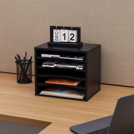 Dokumentenhalter, 5 Fächer – Büro-Ordnungssystem