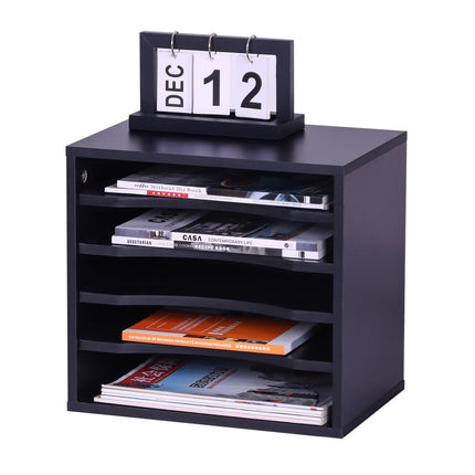 Dokumentenhalter, 5 Fächer – Büro-Ordnungssystem