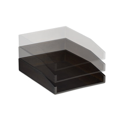 Porte-documents en bambou marron
