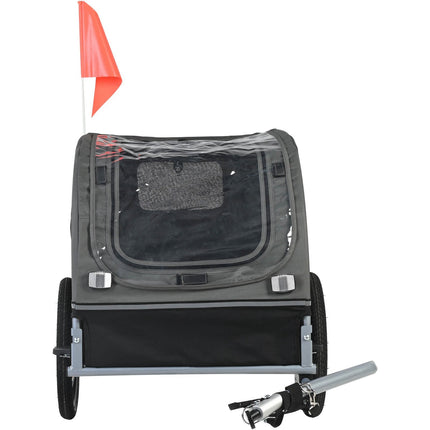 Dog Bike Trailer, 88 lb Capacity, Foldable