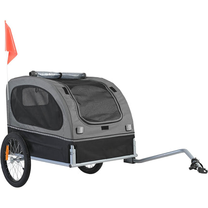Dog Bike Trailer, 88 lb Capacity, Foldable