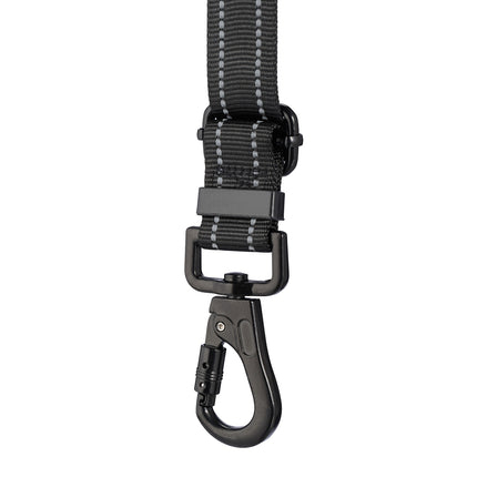 Ceinture de sécurité pour chien avec amortisseur, longueur réglable