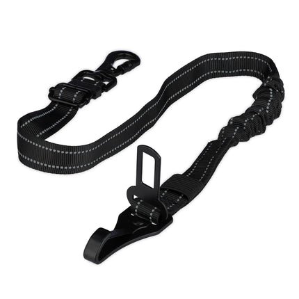 Ceinture de sécurité pour chien avec amortisseur, longueur réglable