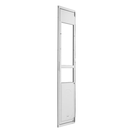 Dog Door for Sliding Glass Door, Adjustable Height, XL Flap Lock