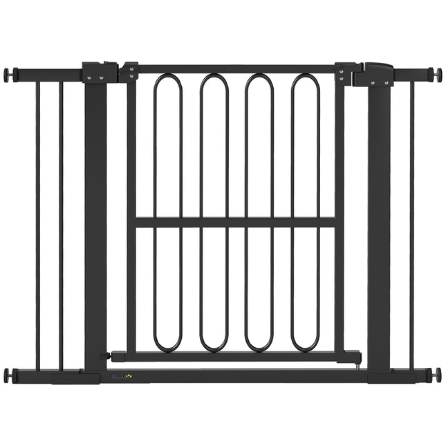 Hundegitter, 76-104 cm, Treppenschutzgitter ohne Bohren