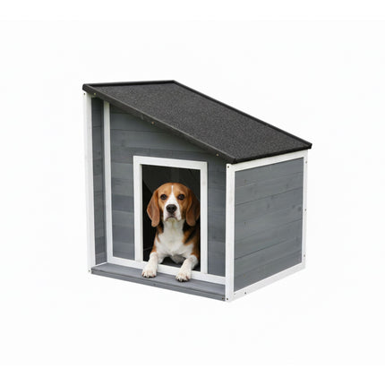 Niche pour chien avec toit pliable et résistant aux intempéries