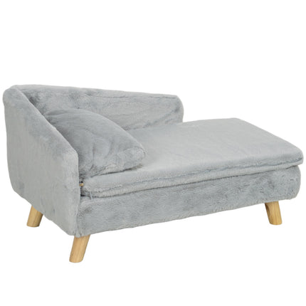 Hundebett in mittlerer Größe mit waschbarem Kissen, erhöhtes Design
