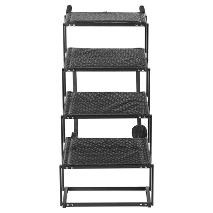 Dog Stairs For Car, 4-Step Foldable Non-Slip, 250 lb