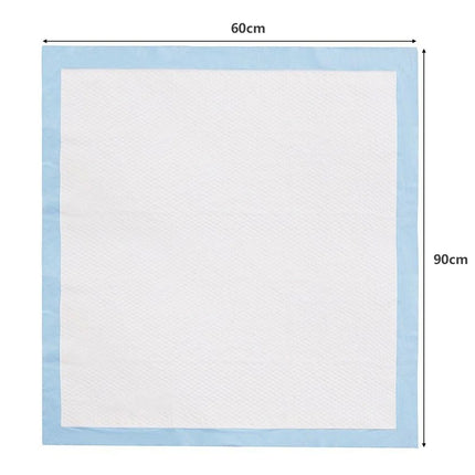 Tapis de dressage pour chien, anti-fuites, 5 couches, paquet de 100, 60 x 90 cm