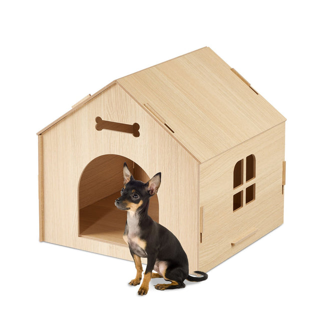Niche pour chien d'intérieur à construire soi-même