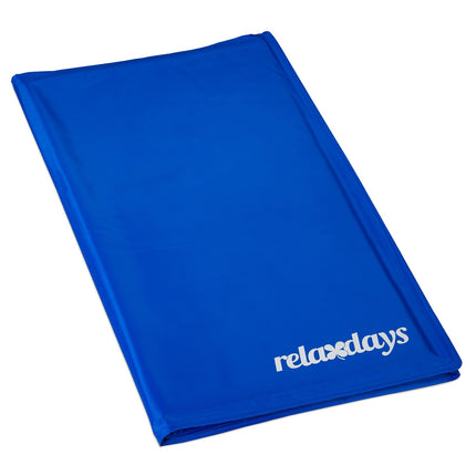 Tapis pour chien bleu