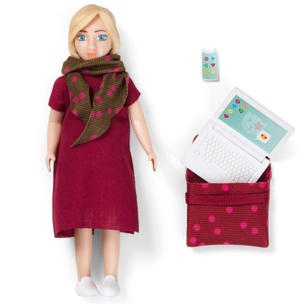 Doll with computer
