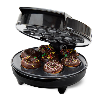 Donutmaker Keramik 7 Donuts 700W DM400 Schwarz