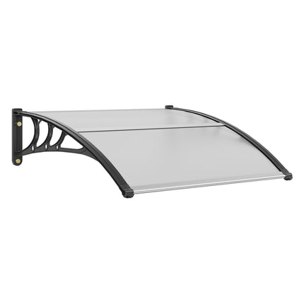 Door Awning Canopy 101.6 x 101.6 cm, UPF 50+ Polycarbonate