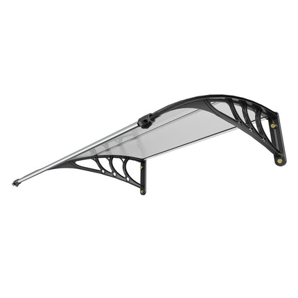 Door Awning Canopy 101.6 x 101.6 cm, UPF 50+ Polycarbonate